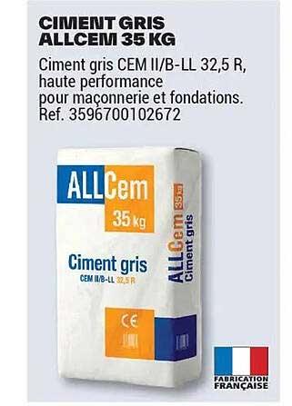 CIMENT GRIS ALLCEM 35 KG