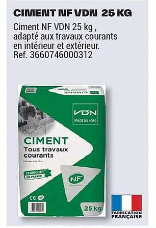 CIMENT NF VDN 25 KG