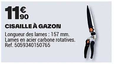 CISAILE À GAZON