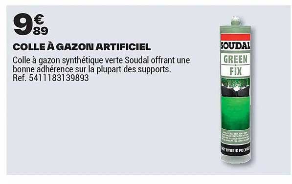 COLLE À GAZON ARTIFICIEL