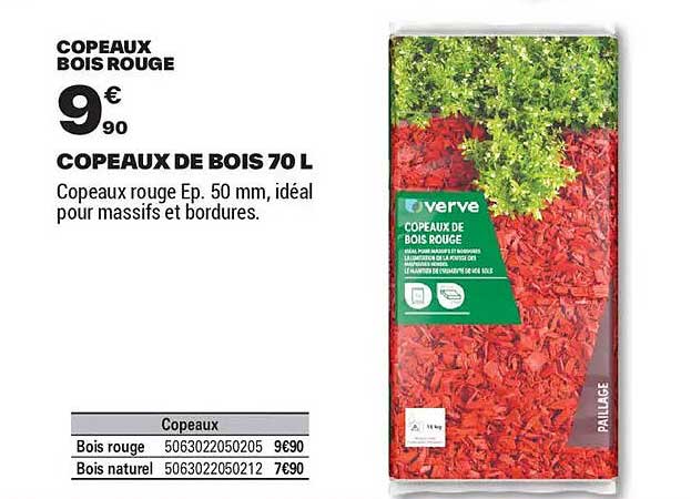 COPEAUX DE BOIS 70 L