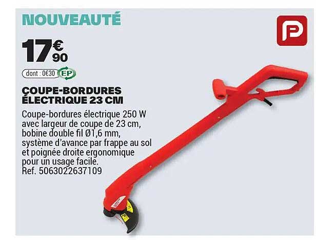 COUPE-BORDURES ÉLECTRIQUE 23 CM