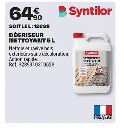 DÉGRISEUR NETTOYANT 5 L