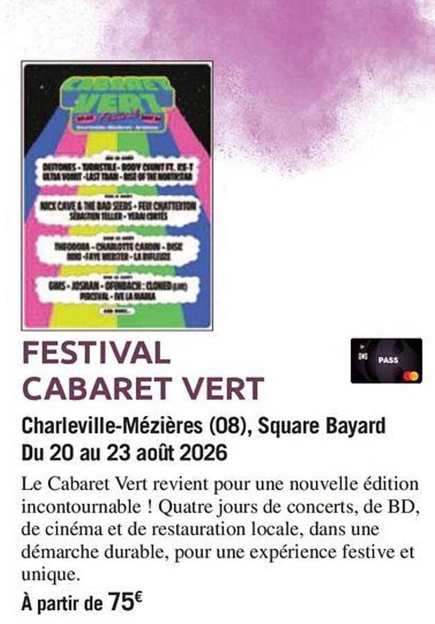 FESTIVAL CABARET VERT