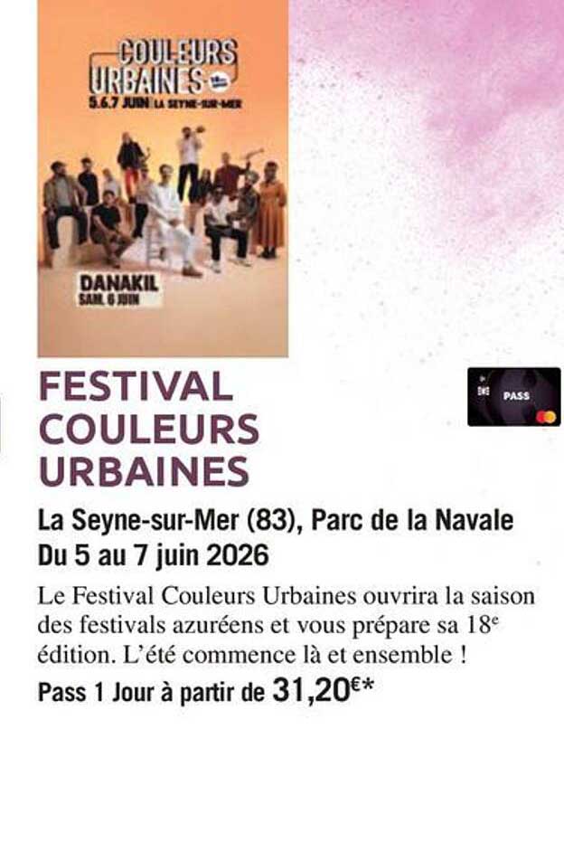 FESTIVAL COULEURS URBAINES