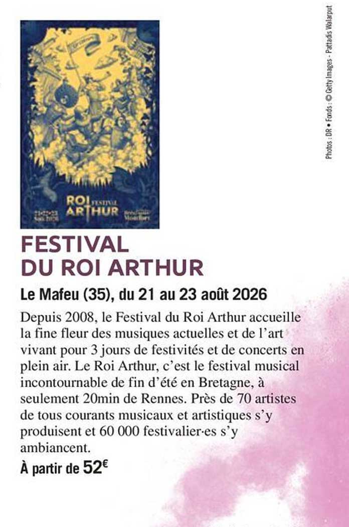 FESTIVAL DU ROI ARTHUR
