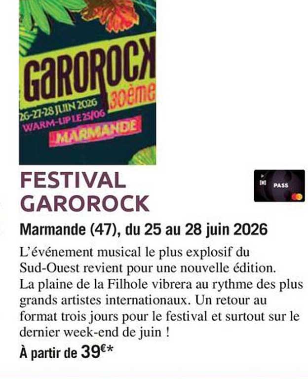FESTIVAL GAROROCK