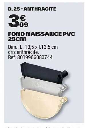 FOND NAISSANCE PVC 25CM