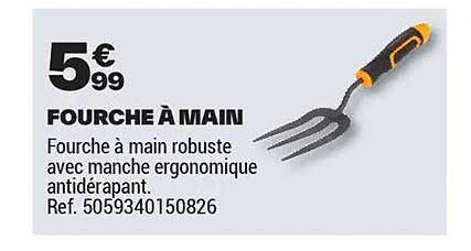 FOURCHE À MAIN