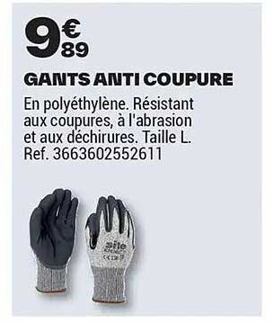 GANTS ANTI COUPURE