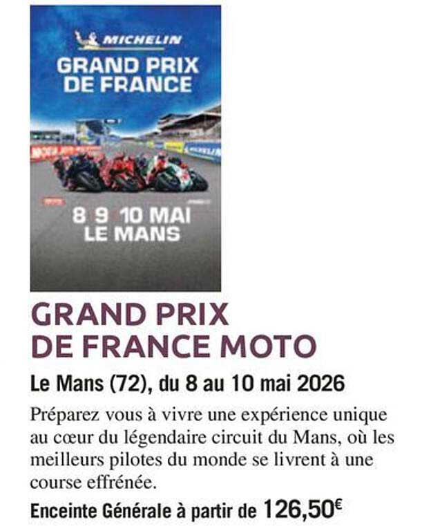 GRAND PRIX DE FRANCE MOTO