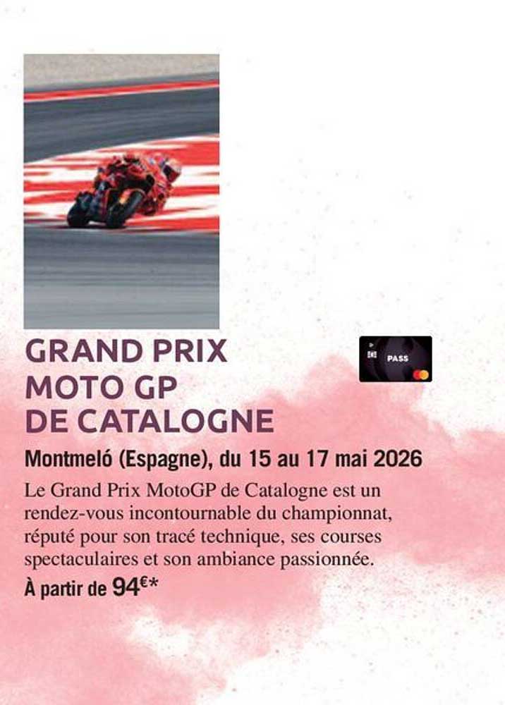 GRAND PRIX MOTO GP DE CATALOGNE