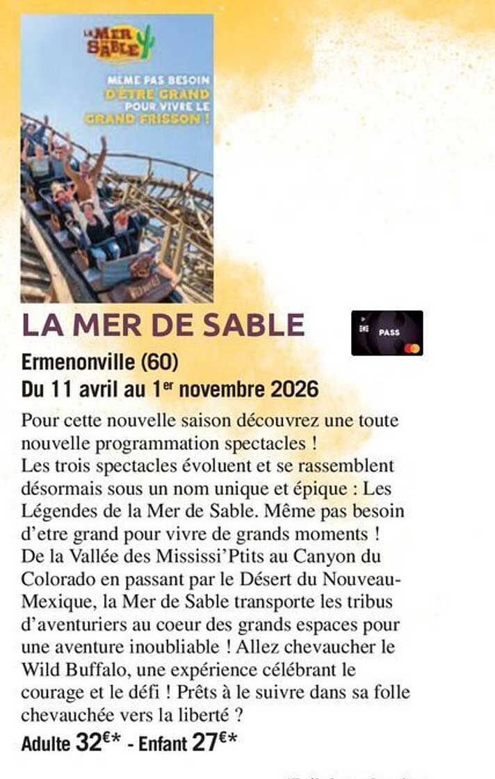 LA MER DE SABLE