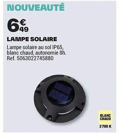 Lampe Solaire Brico Depot