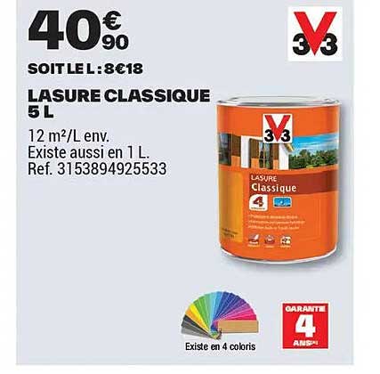 LASURE CLASSIQUE 5 L