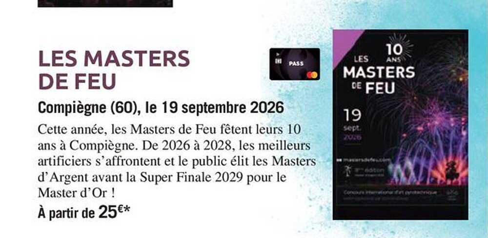 LES MASTERS DE FEU