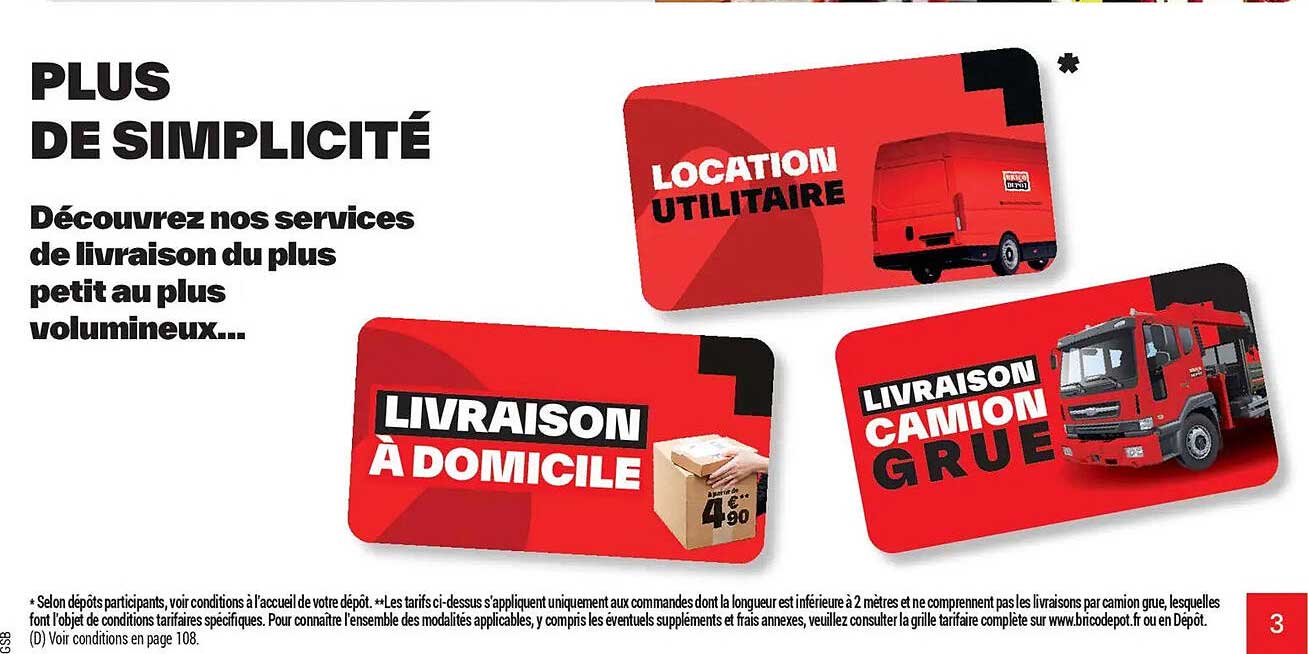 LIVRAISON À DOMICILE