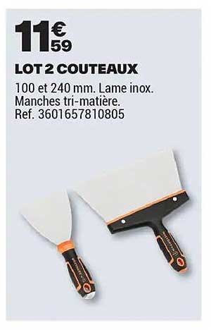 LOT 2 COUTEAUX