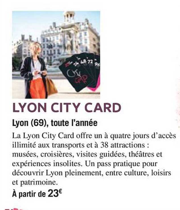 LYON CITY CARD