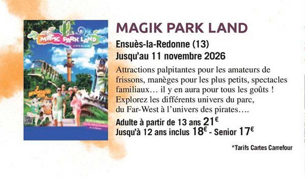 MAGIK PARK LAND