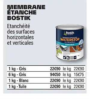 MEMBRANE ÉTANCHE BOSTIK