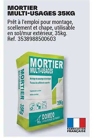 MORTIER MULTI-USAGES 35KG
