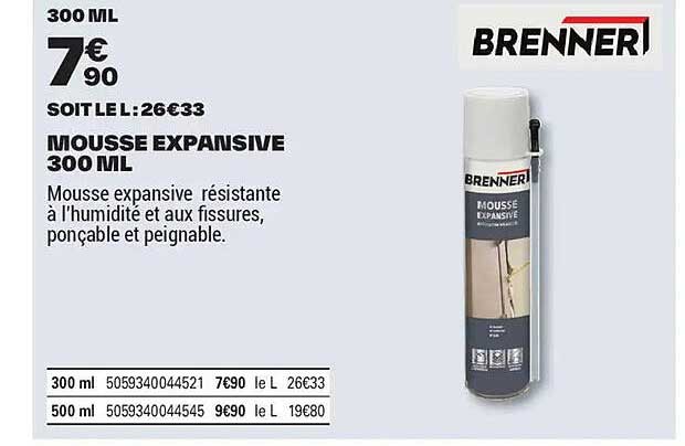 MOUSSE EXPANSIVE 300 ML