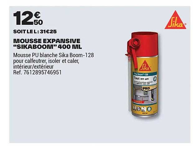 MOUSSE EXPANSIVE “SIKABOOM” 400 ML
