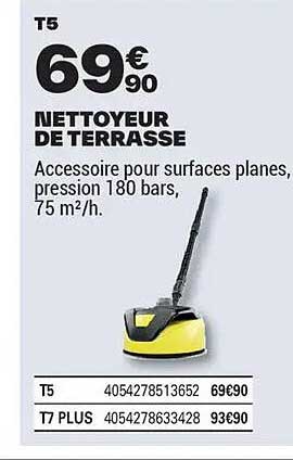 NETTOYEUR DE TERRASSE