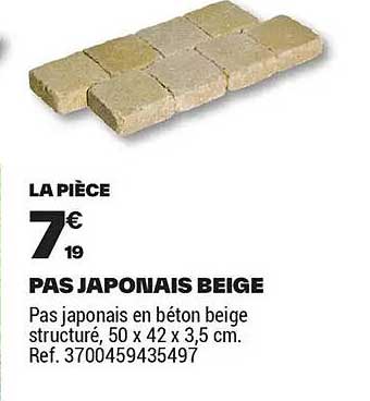 PAS JAPONAIS BEIGE