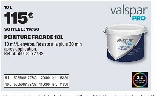 PEINTURE FACADE 10L