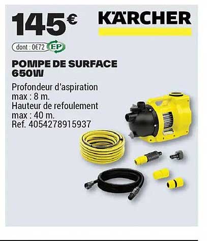 POMPE DE SURFACE 650W