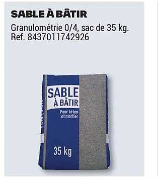 SABLE À BÂTIR
