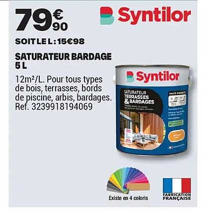 SATURATEUR BARDAGE 5 L