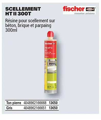 Scellement Chimique Brico Depot