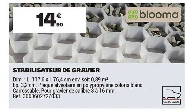 STABILISATEUR DE GRAVIER
