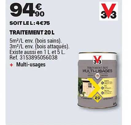 TRAITEMENT 20 L