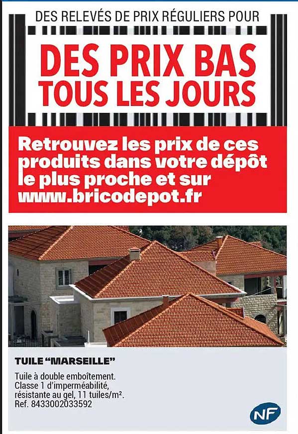 TUILE "MARSEILLE"