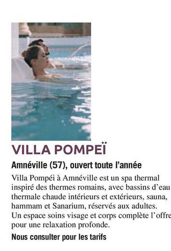 VILLA POMPEÏ
