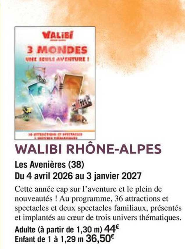 WALIBI RHÔNE-ALPES