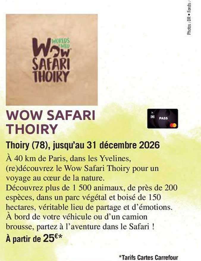 WOW SAFARI THOIRY