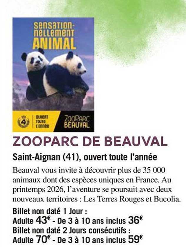 ZOOPARC DE BEAUVAL