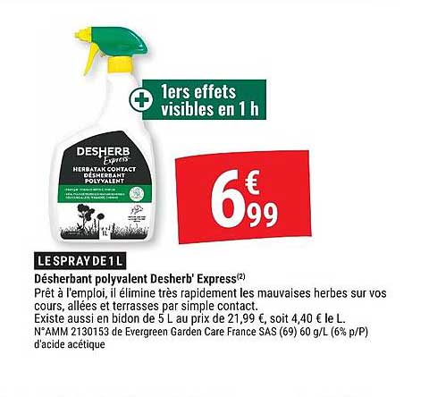 Désherbant polyvalent Desherb' Express
