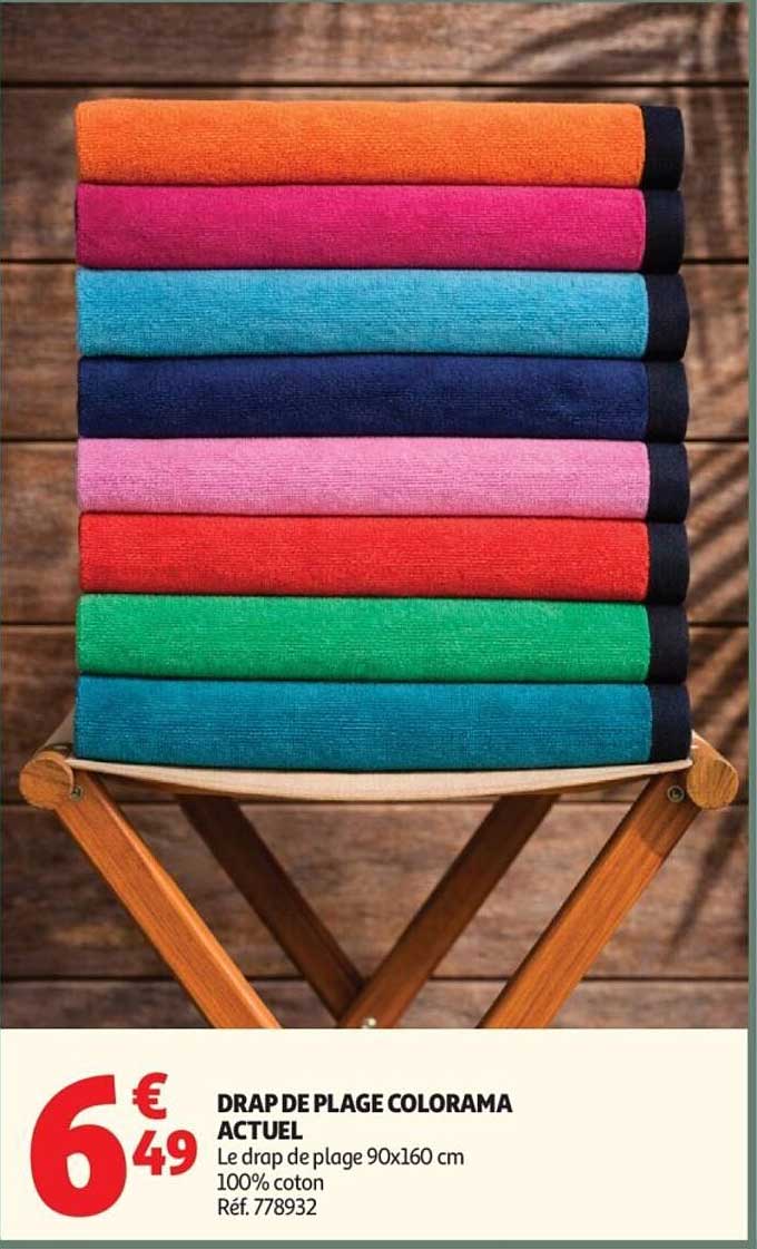 DRAP DE PLAGE COLORAMA ACTUEL