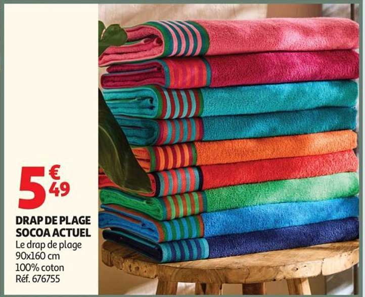 DRAP DE PLAGE SOCOA ACTUEL