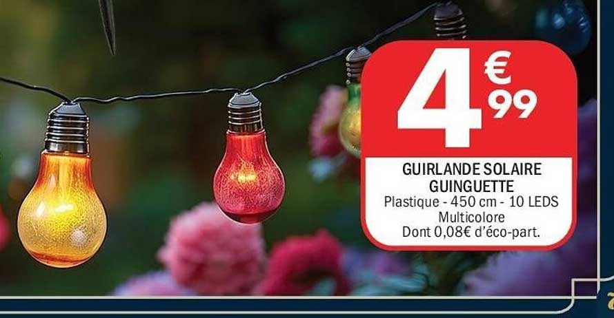 Guirlande Solaire La Foirfouille