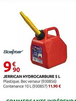 JERRICAN HYDROCARBURE 5 L