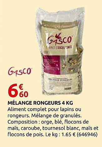 MÉLANGE RONGEURS 4 KG