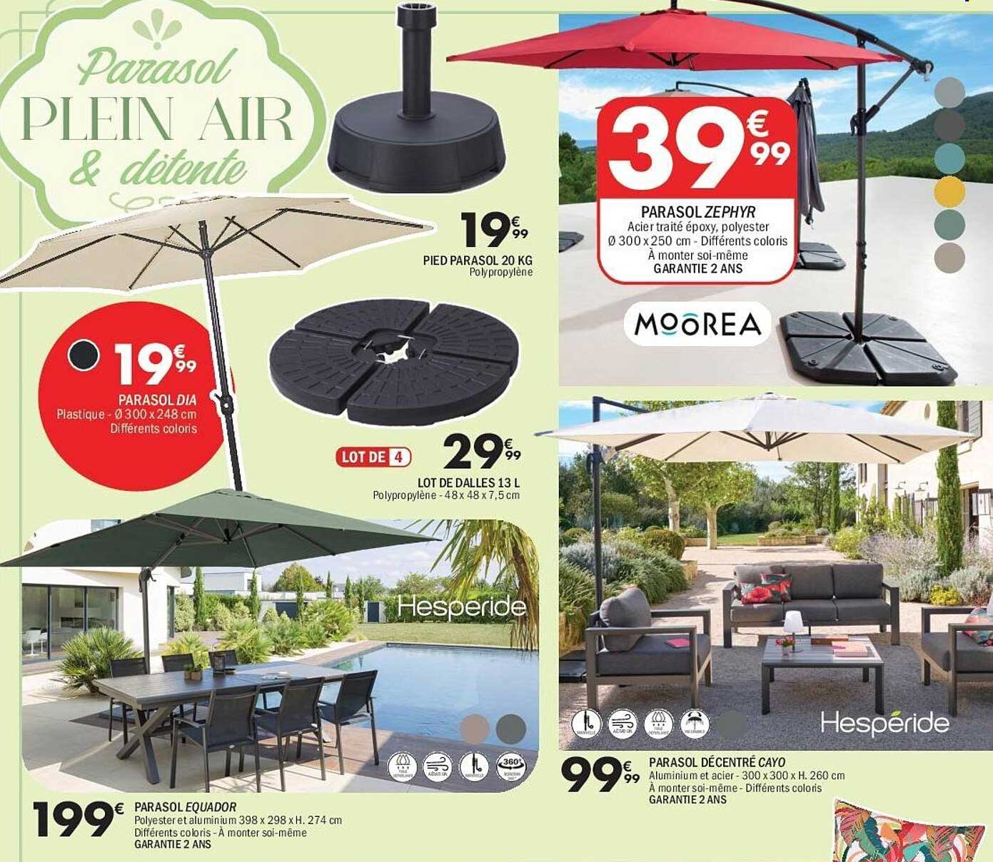 Housse Parasol La Foirfouille