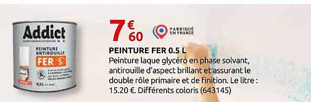 PEINTURE FER 0.5 L